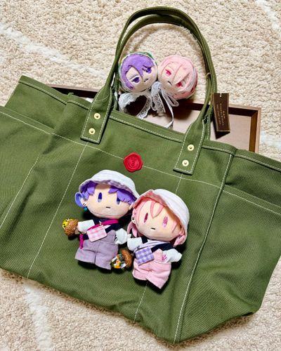初の江さん達のジャケットのお色みたいな秋のバッグに入れ替えました* 🐕🐕🐾🐾。
