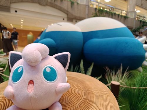 カビゴンが寝てるんですよ！