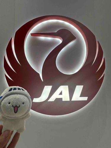 JALの鶴さんとコラボレーションしたよ！今後はJALも使っていきたいと思ったそらっちでした！