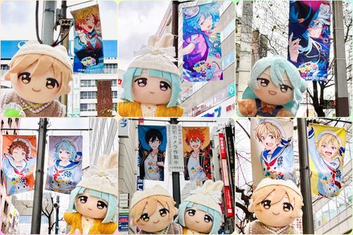 たくさんのこうこくとおしゃしんをとってきましたよ〜♪
まちじゅうにこうこくがあって、すごかったです…！