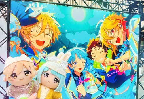 らびっつのみんなときねんさつえいをしました！