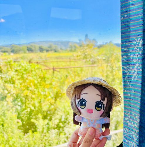 ろまんすかーでもおしゃしんをとりましたわ🌼