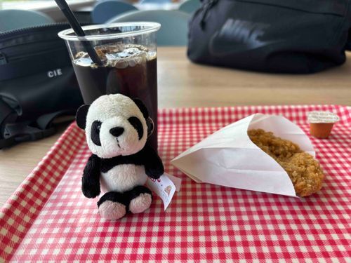 和歌山県エネルギーランドの
エネチキとこぱんだちゃん