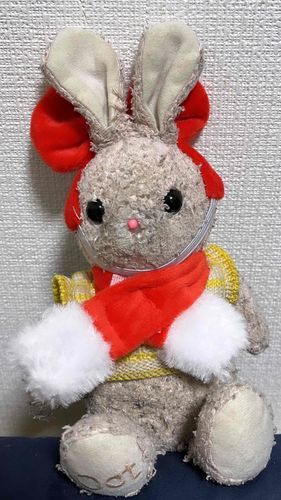 ととちゃん寒いからマフラーしたよ！どうかな？🧣