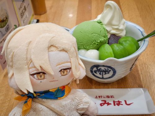 前田家の展示を見てきたよ。
たくさん見て回って、歩き疲れたときには甘味がありがたいね。