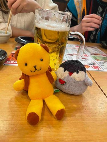 いつも一杯目はビールなんだよね🍺