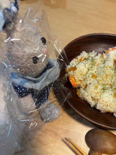 衛生管理のもと食事をしています🐰⭐️