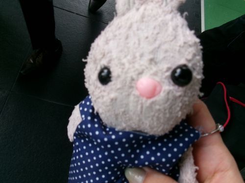 いま何待ち？　の顔のりん🐰