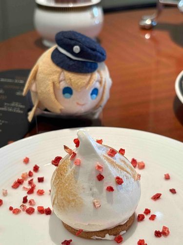 えへへ、あるじさんとくりすますの
おちゃかい　してきたよ⭐︎