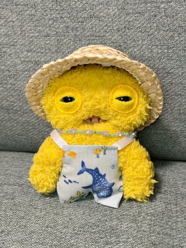 夏らしいズボンをもらった