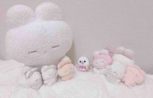 ねむ　ちゃん　いぱーい！

おともだち　なて　くれる？