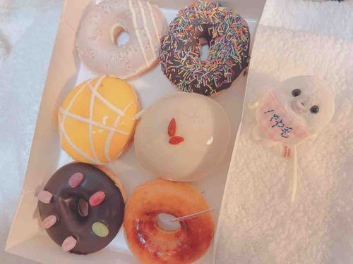 からふる　どなつ　！

どれから　たべる　かなー🍩