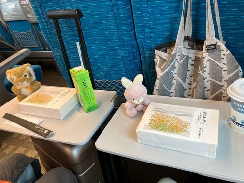 お友達と名古屋伊勢旅行に行ってきたよ♪
駅弁山登りの春限定海苔弁当美味しかった〜