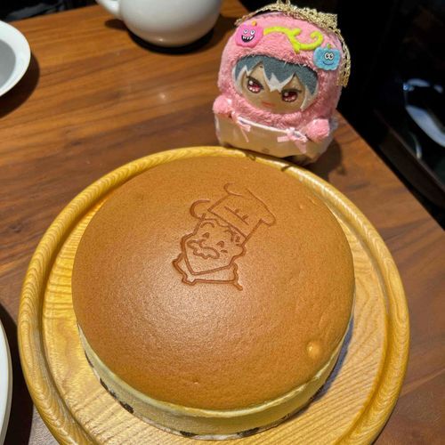 ふわふわのけーきたべた！