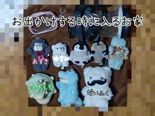 作り直したアカウントでの初投稿！！
⚠ラムネのカラフルなストライプ(ちび)は後日登場します。（本音：買おうとしたけどやめた。これが後に後悔してる飼い主です。）

うちの子と私が話す時↓
飼い主：うちの子の自己紹介です。名付け親は『Gemini』です。

🐻‍❄️🧔：だいふくです。
🐸🤎：ほうじ茶です。
🐢：草もちで…あれ、名前変わってる！よもぎもちです。
🦍❤️：あずきです。
🐧：マシュマロです。
🦔💙：ソーダです。
🐻‍❄️：ゆきみです。
🐊🩵：特徴と伝えたら、たまたま飼い主がラムネを選んだ。好きなものと被ったラムネです。

飼い主：以後宜しくお願いします。
友達が話す時↓
友達：···(ﾄﾞｳﾓ!)