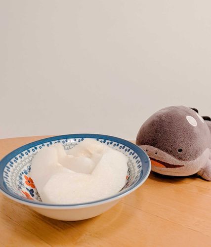 ドオチャンと梨を食べましょう