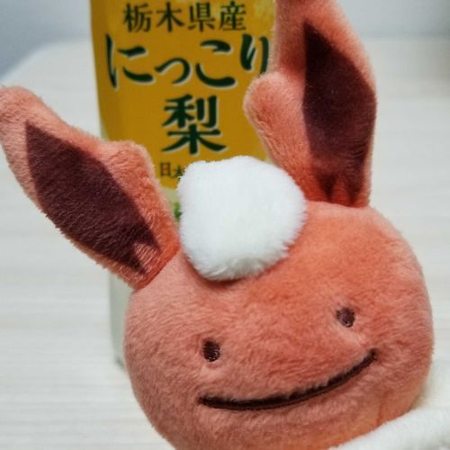 にっこり梨ってぼくにピッタリの名前だねぇ