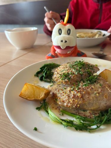 ママのお肉もいただくホゲ