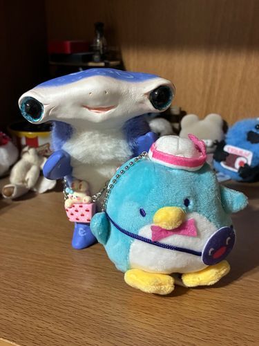 おにいちゃんがサムくんつれてきてくれたよ！
うみのおともだちうれしいな😆