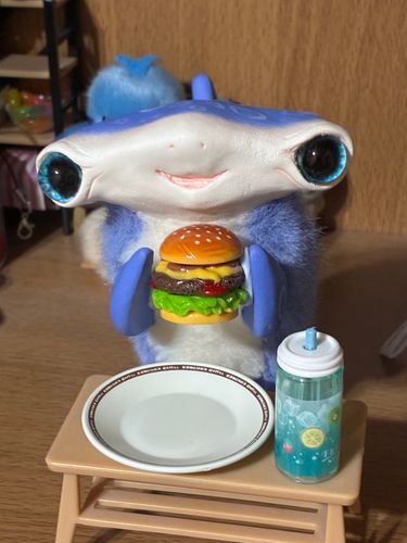 おーっきいハンバーガー🍔食べた！
