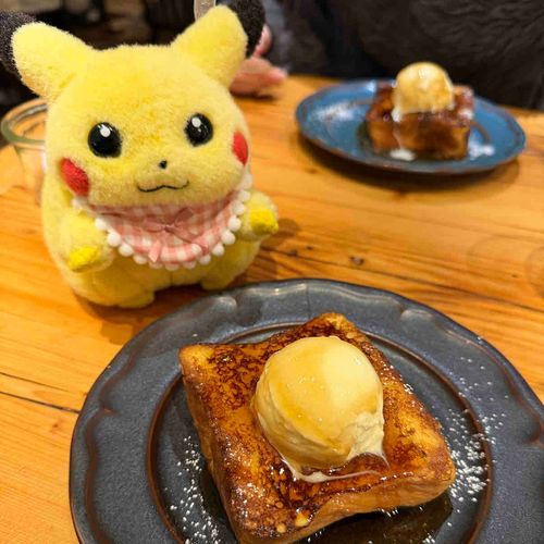 ﾋﾟｰ

みにみにフレンチトーストでち☝️
アイスが乗ってて美味しかったでちな～(𓂂꜆◕⩊◕꜀𓂂)