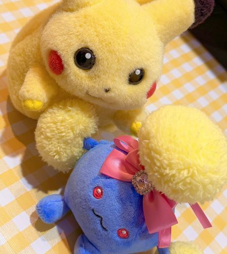 プーﾁｬｱ～～～

ワタッコちゃん！！プクも そのリボンつけたいでちから ちょうだいでち!!順番でちよ!!

ﾜﾀ 「ｲﾔなの😡」(`Д´)ﾉ)罒`)