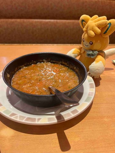 ぼくこのスープ大好き💕