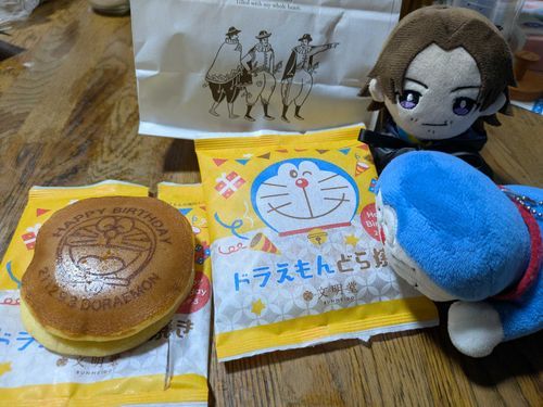 どらちゃんもじろーせんせも、お誕生日おめでとー！