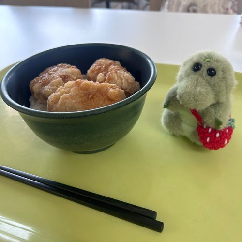 がくしょく！
でかわにはいつもこれをたべる。