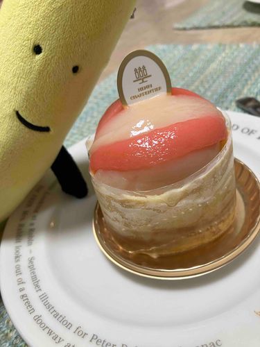 うおー　もも🍑　おいしー！