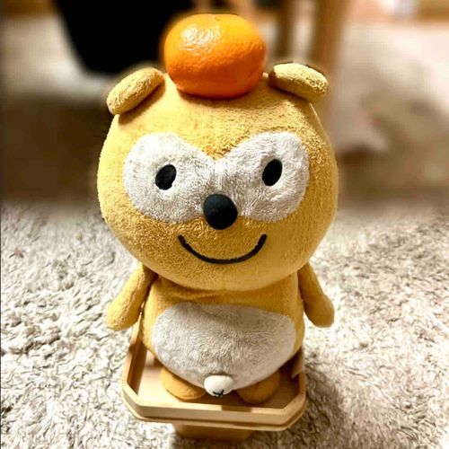 昨日 鏡開き やったから おもち あまましたにーo(^.^)o
ぽんたんかがみもち！⚪️^.^