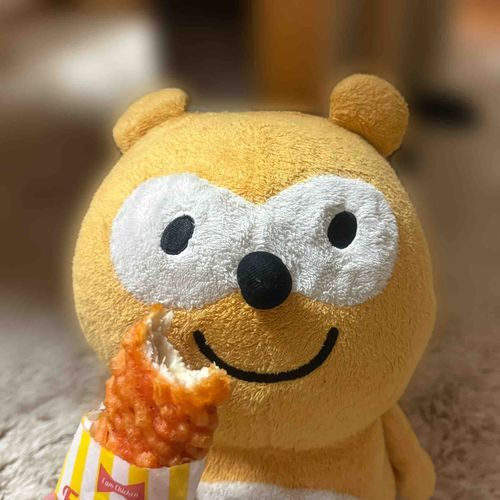 チーズソースのクリスピーチキン美味しいに〜\( ˆoˆ )/
