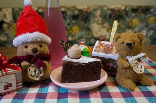 やんやんとケーキを食べました🍰
ちいさめのケーキでささやかな
クリスマスを過ごしましたよ🎄✨