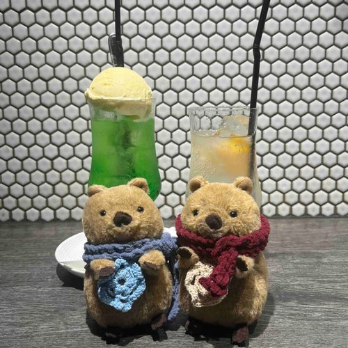 とっぽとおでかけしたときのやつ🗼✨
クリソとコーラらしい！とうめいだ〜