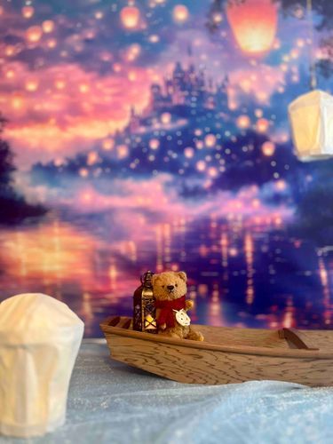 お船にのって ゆ〜らゆら
なかなか幻想的でしょう？✨