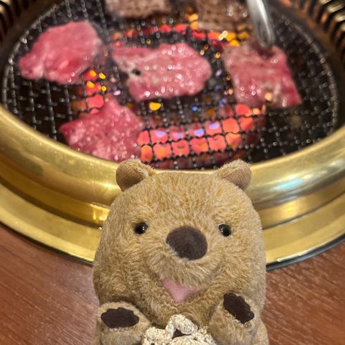 ごうせいみたいな やんやん
このあとすぐに しまわれちゃった
やきにく おいしかったらしいよ