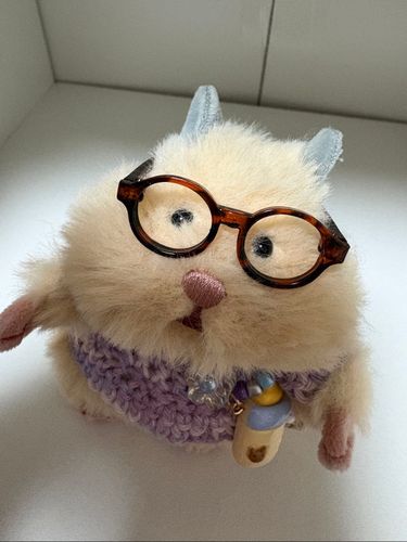 きょうのおひる、やってきたはむにぎりのきなこです♪よろしくね！🐹💨
