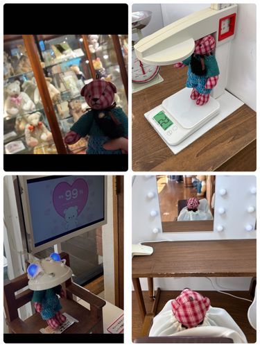 今日はテディベアミュージアムに行ってきましたぞー
たくさんの体験をし、思い出作りをしましたな。