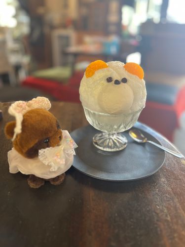 しろくまかき氷さんこんにちは！
