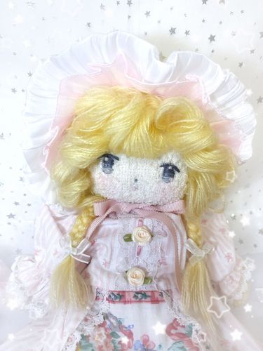 お顔のアップも……♡

チルチルちゃん、可愛くプロデュースしてあげて愛おしい子になりました。
またお洋服も作ってあげるからね。