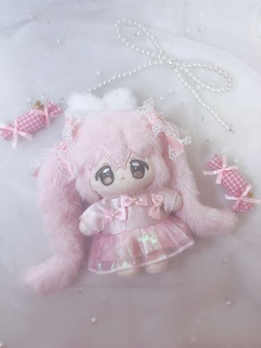 おーなーのレモネードです！

無属性ぬいちゃんお迎えしたよ！
3人目〜！
いちごましゅまろみたいなあま〜い子！お洋服は手づくり🎀
ましまろちゃんって呼ぼうかな〜！