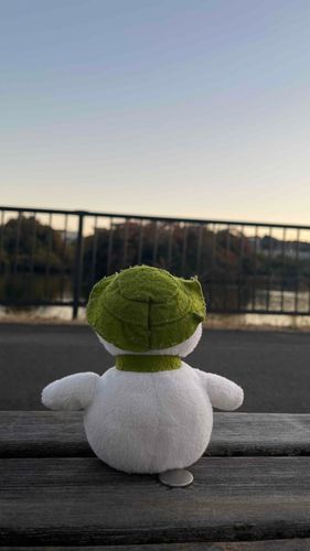 せなかで語るスノーマンだぜ、、、、ぽよ、、、、