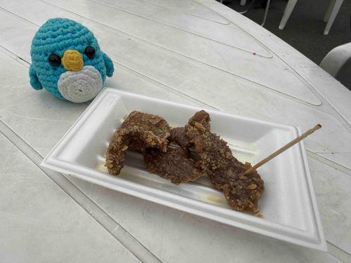 鹿肉の竜田揚げ🦌
思ったより柔らかくて癖のない味…🐧👀