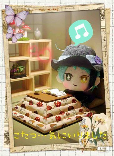 これが日本の「おこた」！ここに住みます🏠
