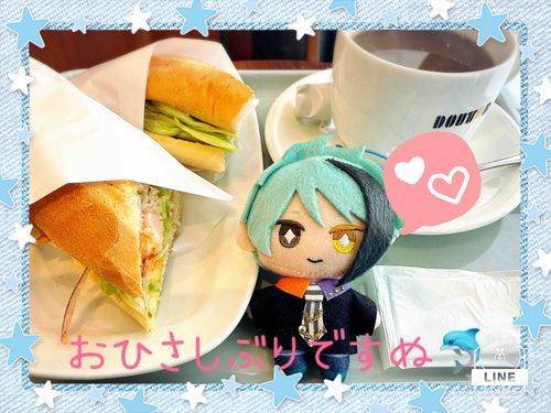 やっと除雪してもらえたので、ドトールに行けました！