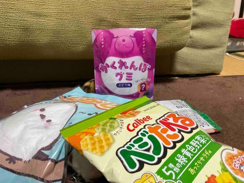 グミさんも　たのしそうにかくれんぼしてたから　久しぶりに　ひらかれど〜こだ！