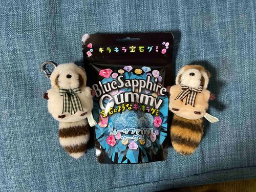 ぜんぜんとうこうしてなかった！ごめんね…きらきらほうせきぐみ！ぶるーさふぁいあぐみ　そーだあじ？おなまえながい… きれいなあおいろをしてたよ〜！うちのおねえさんもよろこんでた！そしてひらめちゃんのおひげがすごいことに…