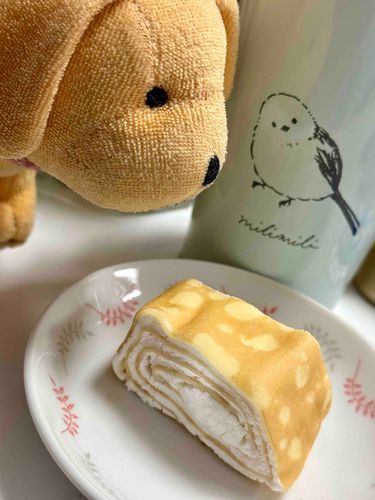 コンビニ系のミルクレープですが、これも、なかなか…もぐ…