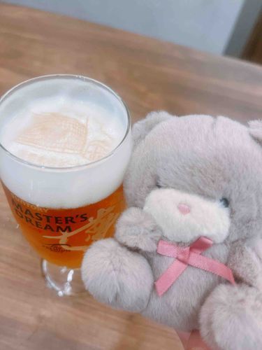 あの子の夏休み おさけ？が好きみたい🍻
くま
