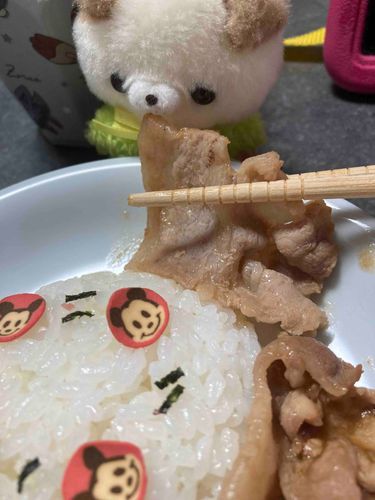 前の夜ご飯です！
